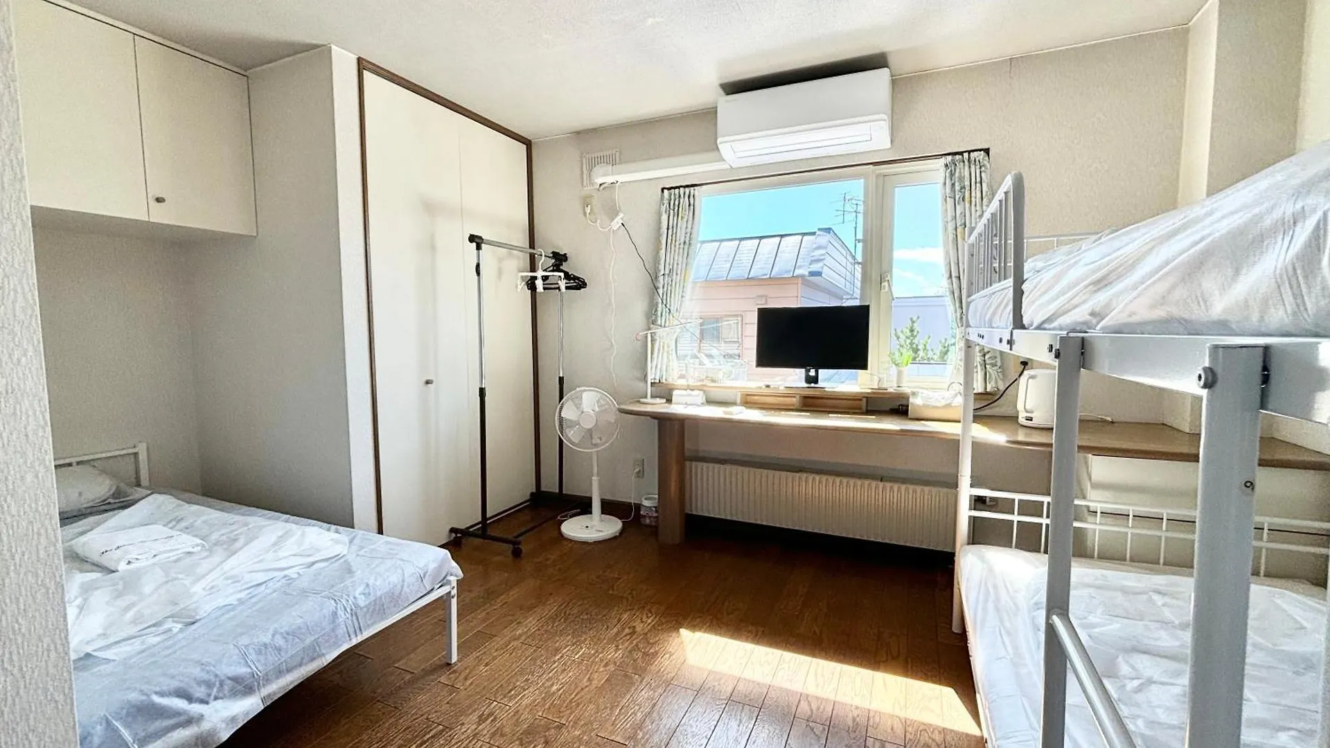 Sharedhouse Shinrinkei: Free Parking & Aso Station Shuttle Apartment Sapporo 0*,